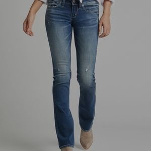 Silver Suki Boot Cut Jeans